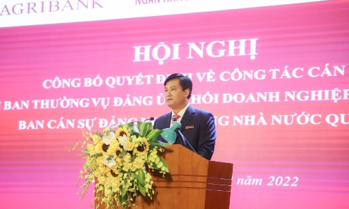 Agribank có Tổng giám đốc mới