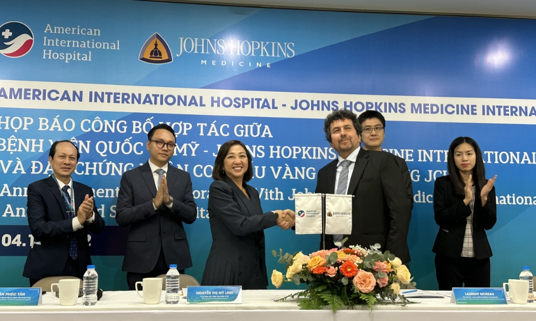 Johns Hopkins sẽ chuyển giao kiến thức, quy trình chăm sóc bệnh nhân, công nghệ và điều trị… cho AIH thông qua hợp tác.