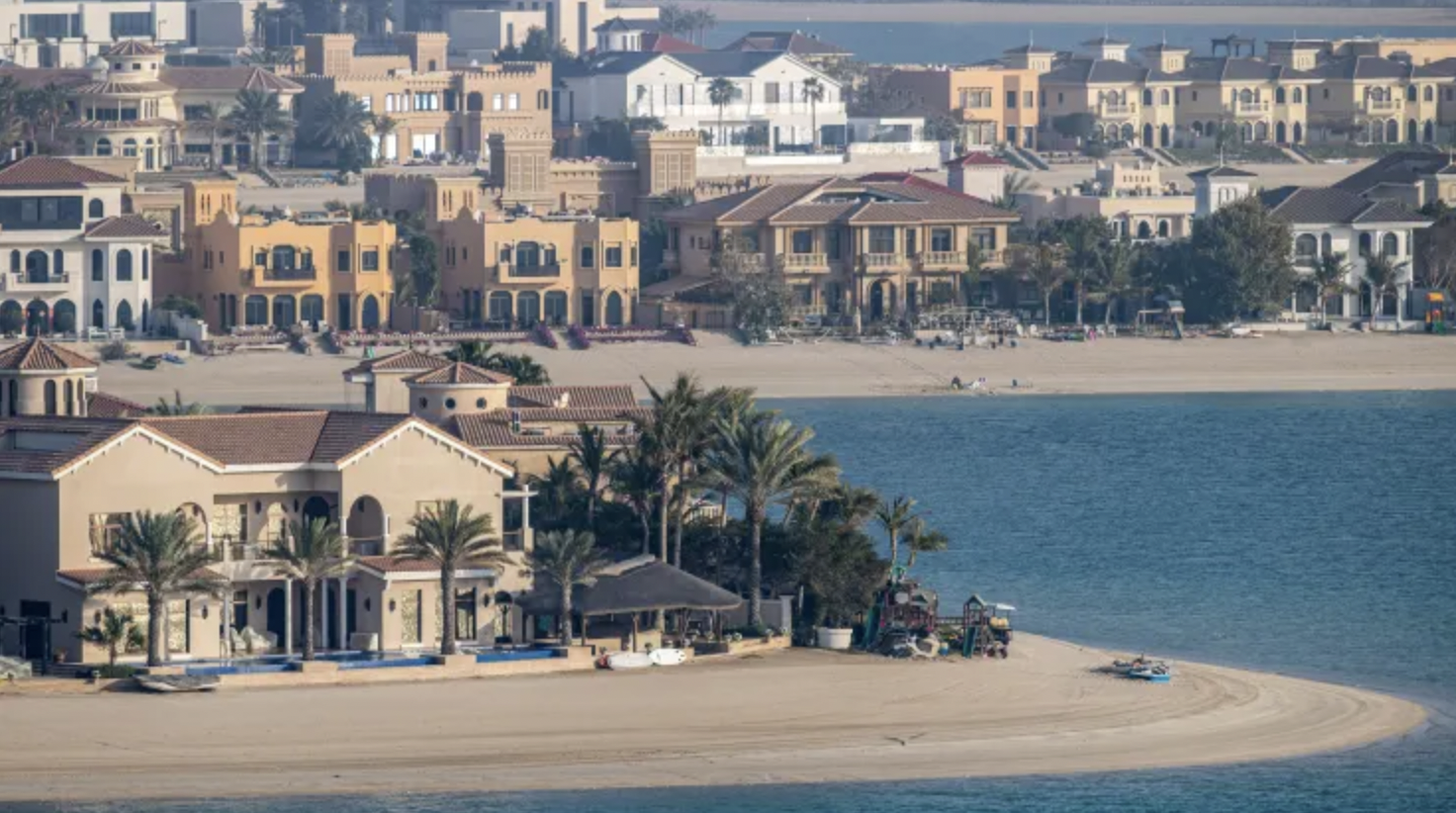 Một khu nhà giàu ở Dubai - Ảnh: Getty/CNBC.