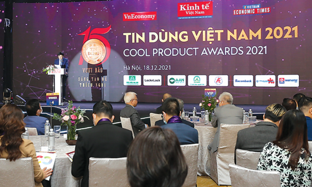 Quang cảnh Lễ công bố và vinh danh Tin Dùng Việt Nam 2021.