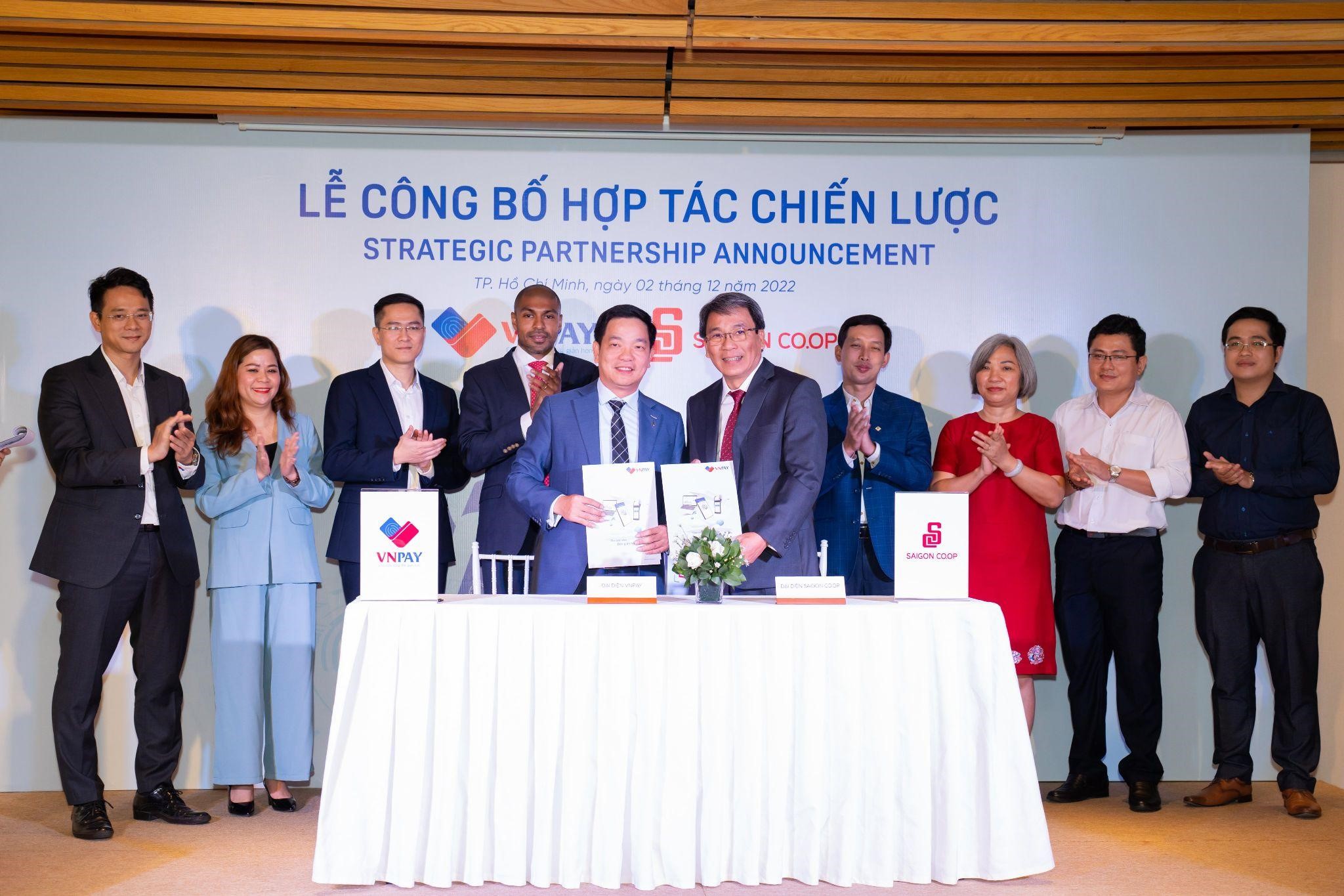 VNPAY công bố chính thức ký kết hợp tác chiến lược với Saigon Co.op.