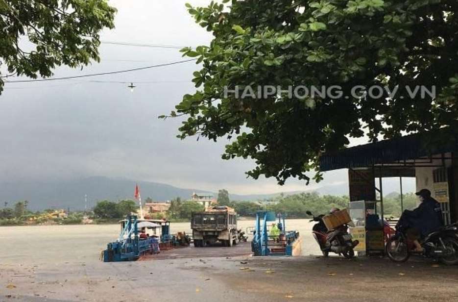  Bến phà Lại Xuân sẽ được thay thế bằng một cây cầu.