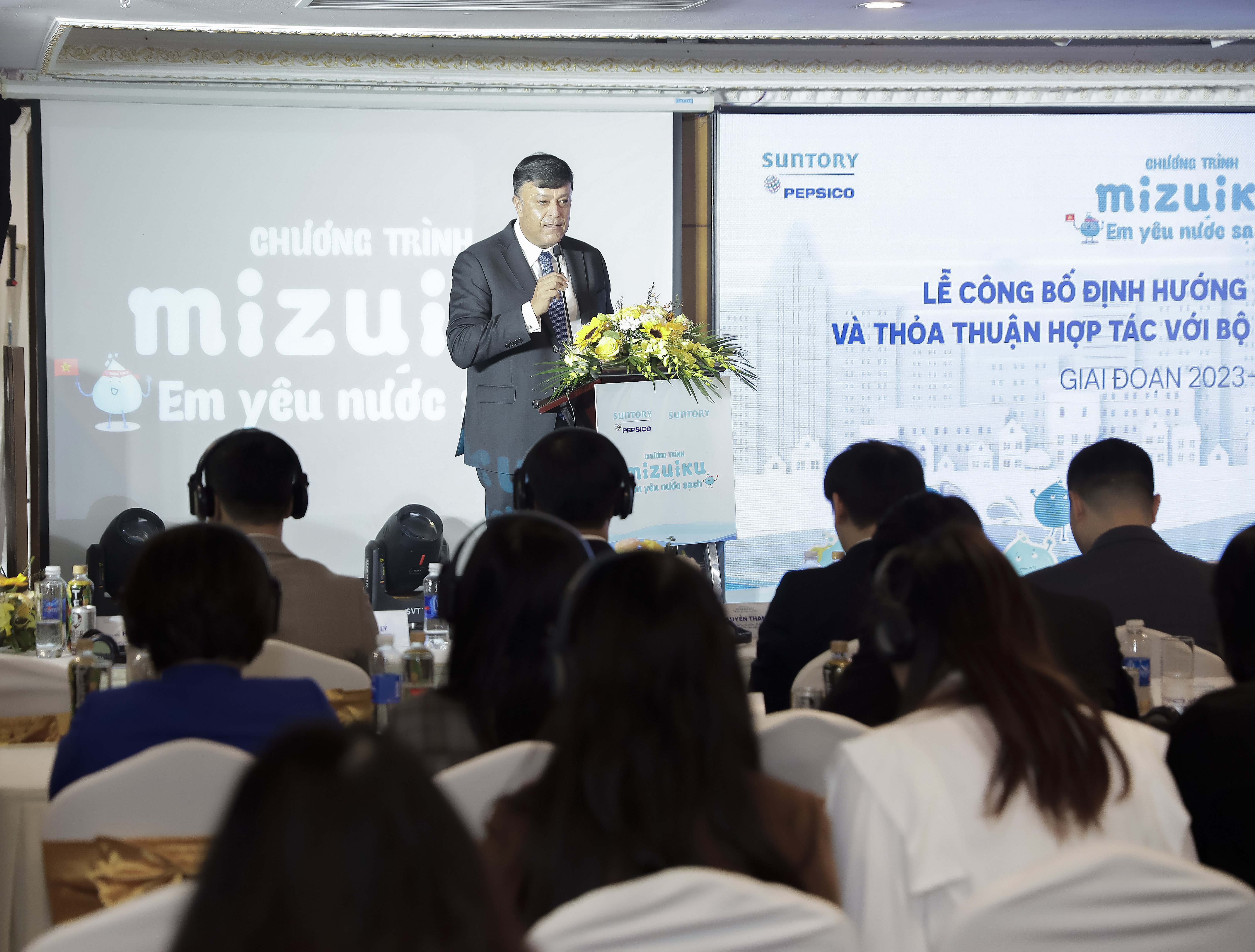 Ông Jahanzeb Khan - Tổng giám đốc của Suntory PepsiCo Việt Nam.