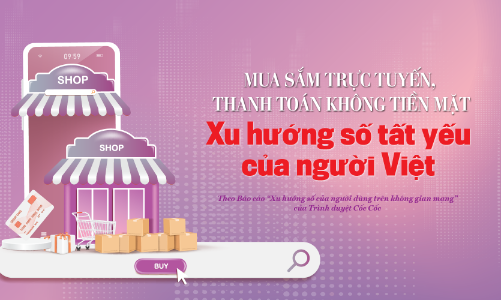 Mua sắm trực tuyến, thanh toán không tiền mặt: Xu hướng số tất yếu của người Việt