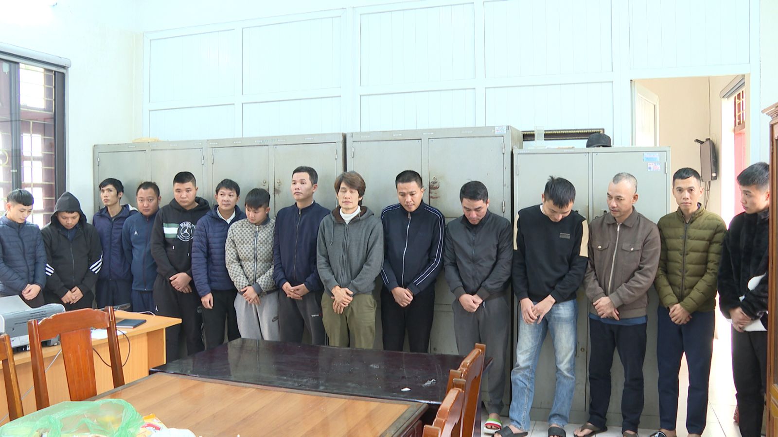 Các đối tượng bị bắt giữ trong chuyên án 181Đ