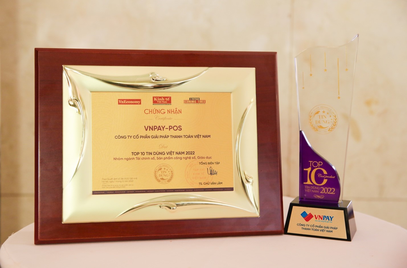 Giải ph&aacute;p VNPAY-POS được vinh danh 