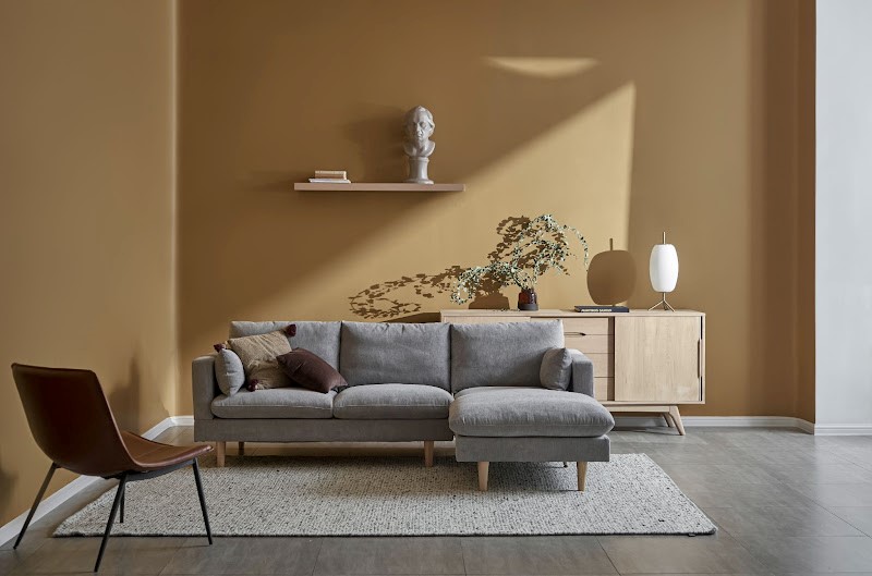 Không gian sống chuẩn Bắc Âu tại căn hộ mẫu Showroom.