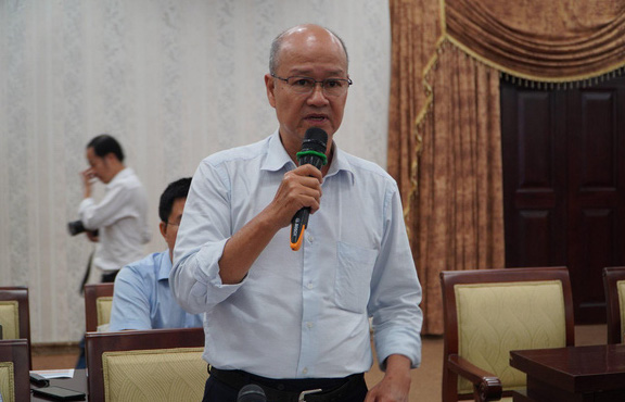 TS Nguyễn Trung Việt, nguyên chánh văn phòng Phòng biến đổi khí hậu TP.HCM: 