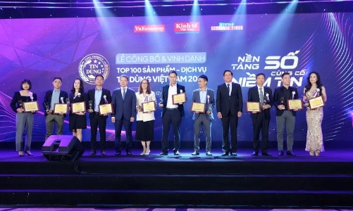 AConcept nhận danh hiệu sản phẩm - dịch vụ tin dùng Việt Nam 2022