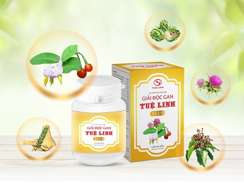 TPBVSK Giải độc gan Tuệ Linh Plus – Công thức vượt trội so với thế hệ 1.