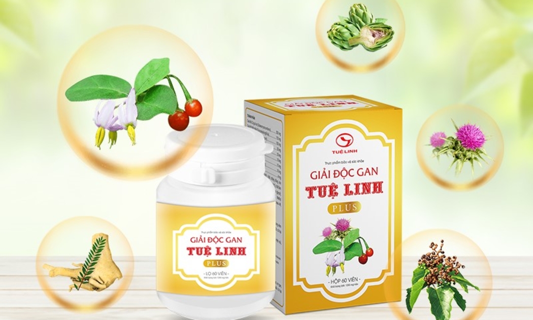 TPBVSK Giải độc gan Tuệ Linh Plus – Công thức vượt trội so với thế hệ 1.