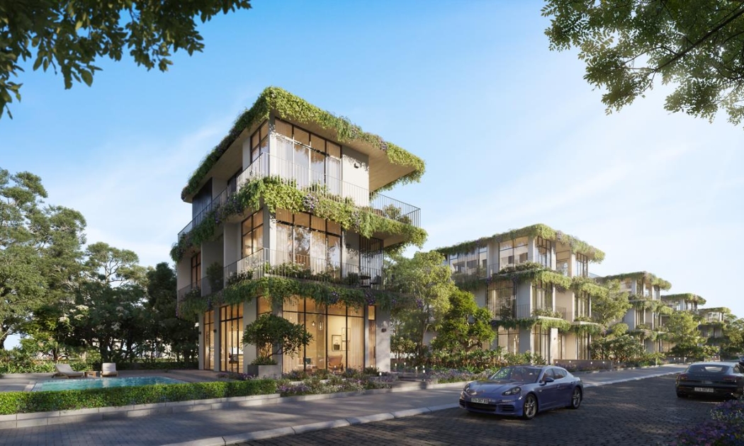 Tuyến phố trong phân khu The Plaza - Nơi giới siêu giàu thành phố Vinh nói riêng và miền Trung nói chung ao ước sở hữu.