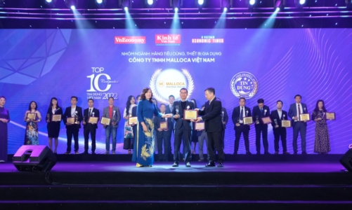 Malloca được vinh danh trong Top 100 sản phẩm – dịch vụ Tin Dùng Việt Nam 2022
