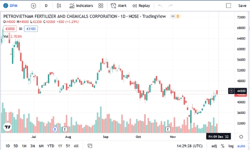DPM xin ý kiến cổ đông tăng cổ tức từ 5.000 đồng lên 7.000 đồng/cổ phiếu