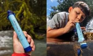 Ống hút LifeStraw cho phép bạn uống nước ở bất kỳ đâu