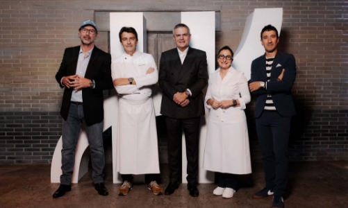 Hublot Big Bang Unico Gourmet trên cổ tay của các đầu bếp Michelin