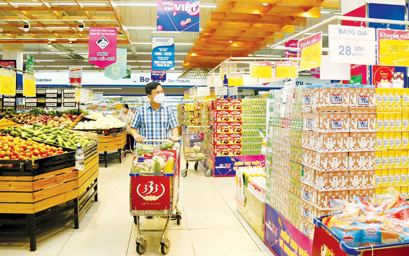 Dự trữ hàng hoá Tết nguyên đán Quý Mão 2023 ước tăng khoảng 10-12% so với cùng kỳ năm 2022.