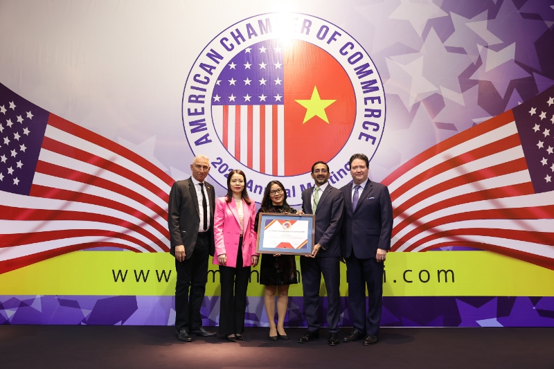 Citi Vietnam receives 2022 AmCham CSR Award
