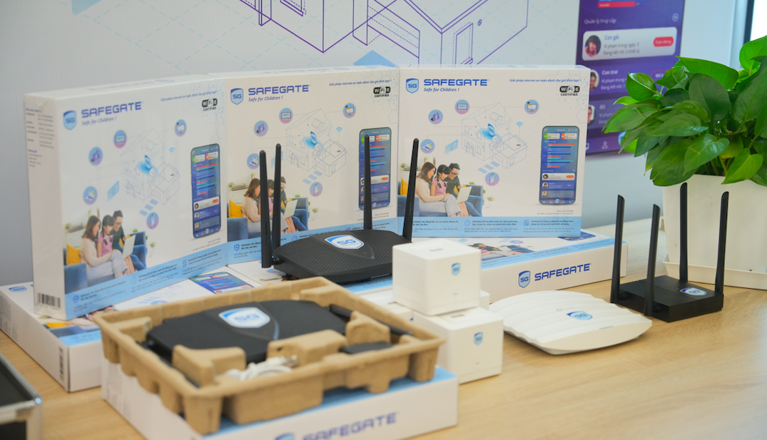 Bộ giải ph&aacute;p an minh mạng bảo vệ gia đ&igrave;nh SafeGate Family.