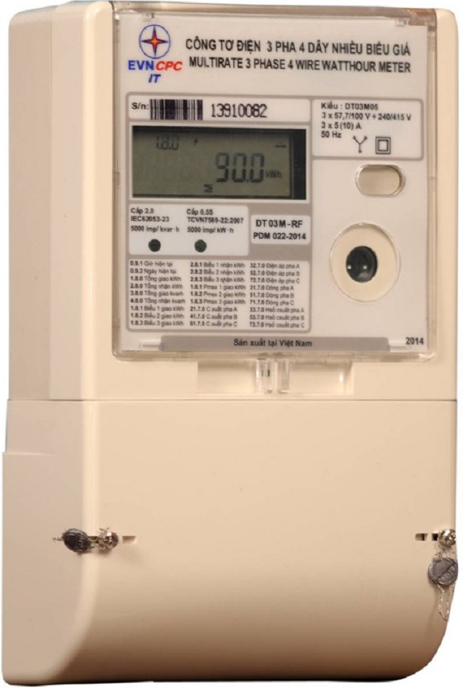 Sản phẩm c&ocirc;ng tơ điện tử th&ocirc;ng minh đạt Top 10 sản phẩm Make in Viet Nam, hạng mục sản phẩm số xuất sắc cho kinh tế số.