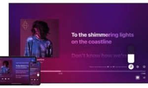 Giao diện của Apple Music Sing