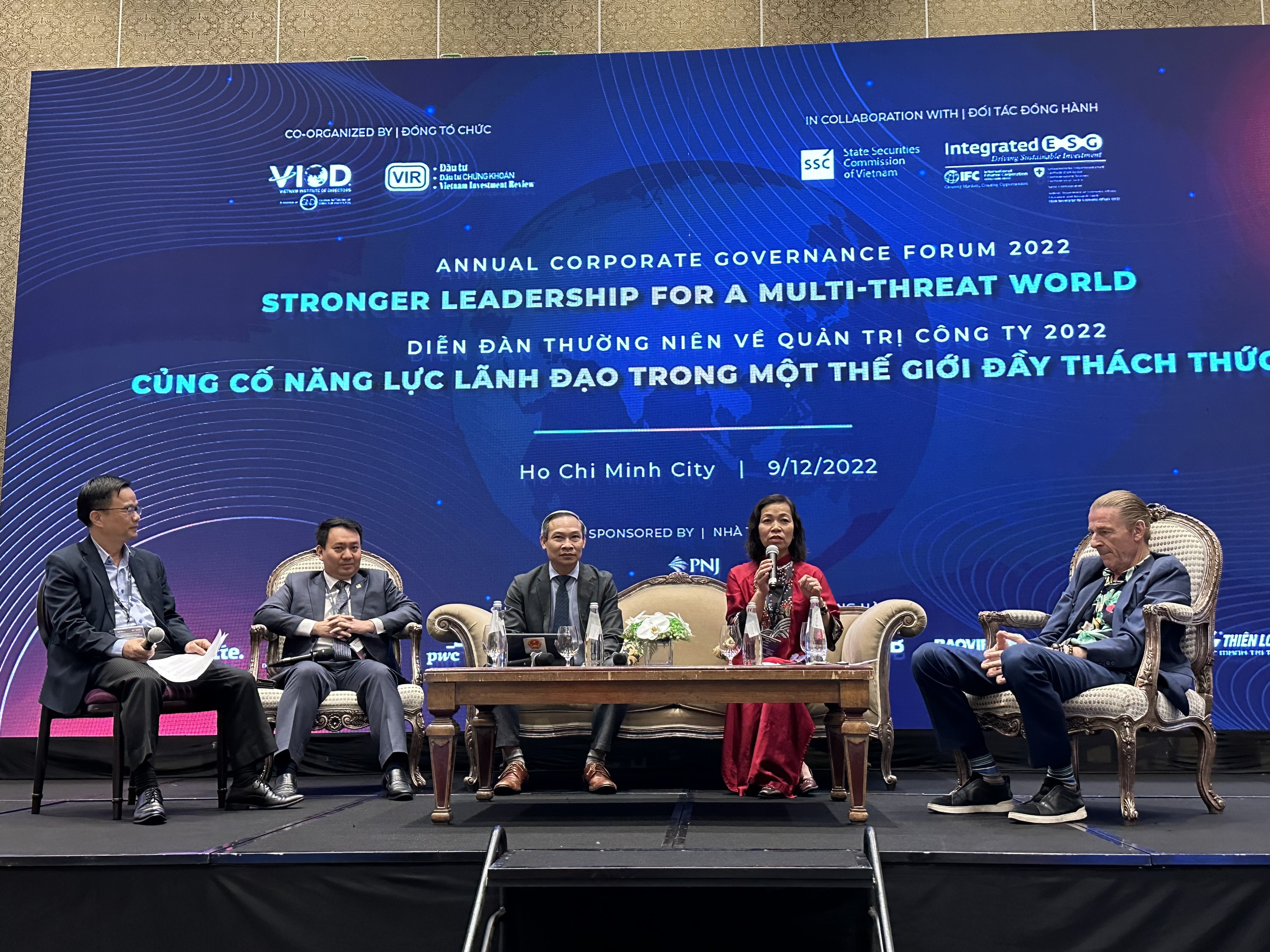 C&aacute;c doanh nghiệp chia sẻ kinh nghiệm về ESG tại Diễn đ&agrave;n thường ni&ecirc;n về Quản trị C&ocirc;ng ty lần thứ 5 (AF5).