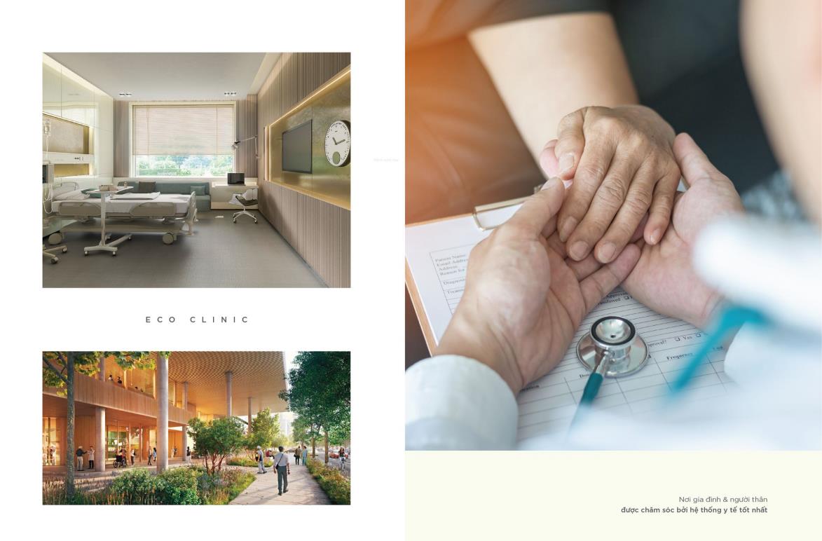 Tiện &iacute;ch chăm s&oacute;c sức khỏe cho cư d&acirc;n được chủ đầu tư chăm ch&uacute;t, đầu tư.