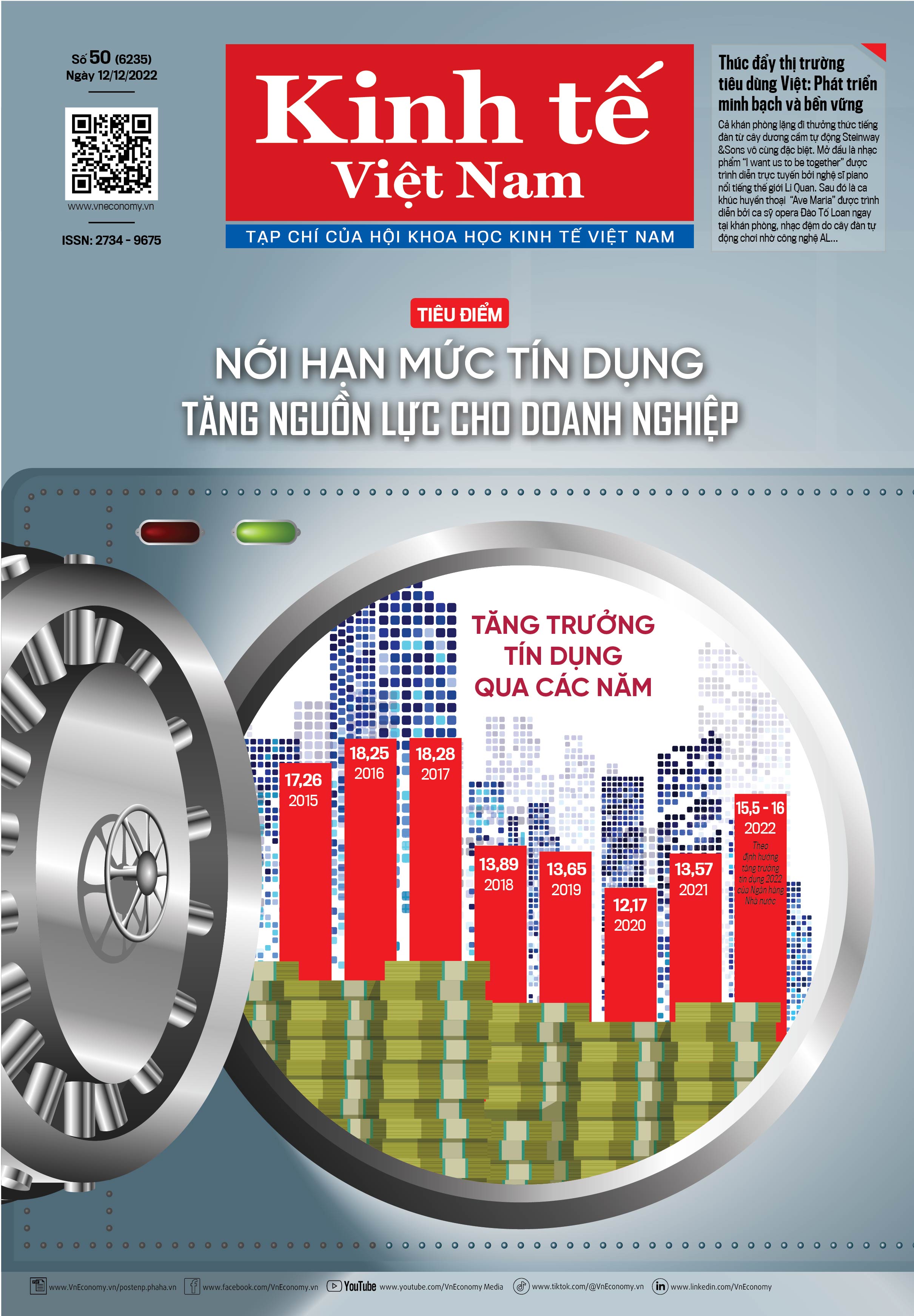 Tạp chí Kinh tế Việt Nam số 50-2022.