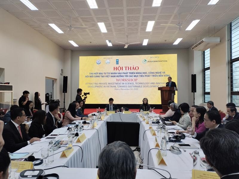 Private investment needed for science and technology and innovation