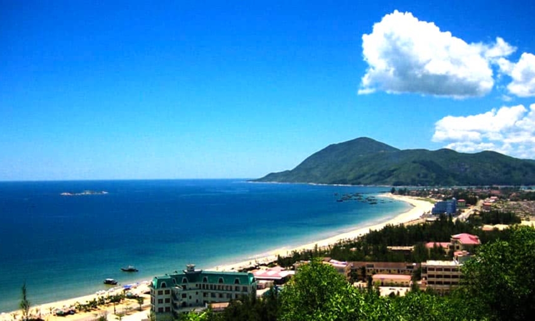 Khu vực biển Thiên Cầm, tỉnh Hà Tĩnh.
