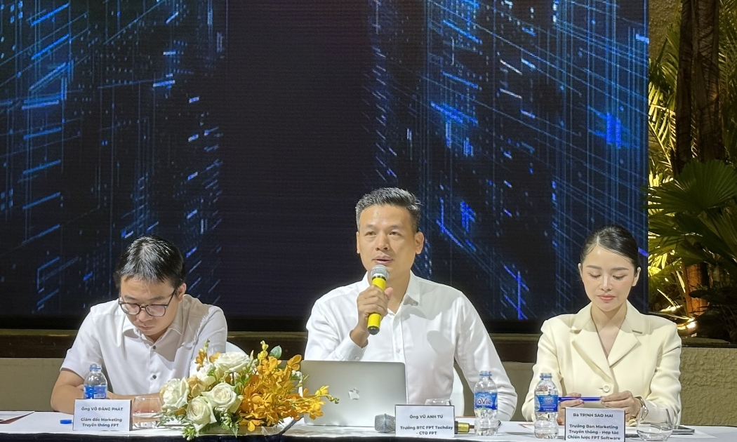 Họp báo Diễn đàn công nghệ thường niên FPT Techday 2022 chiều 12/12 tại TP.HCM