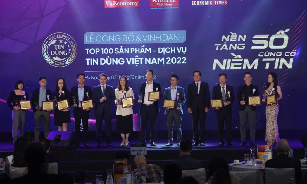 Nhựa Tiền Phong được vinh danh trong Top 10 sản phẩm Tin Dùng Việt Nam 2022