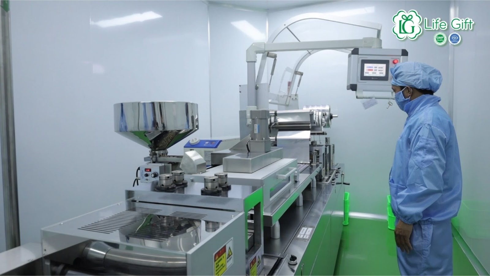 Nhà máy sản xuất đạt chuẩn GMP của Life Gift Việt Nam.