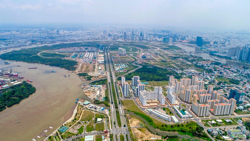 Khu đô thị mới Thủ Thiêm, TP. Thủ Đức, TP.HCM.