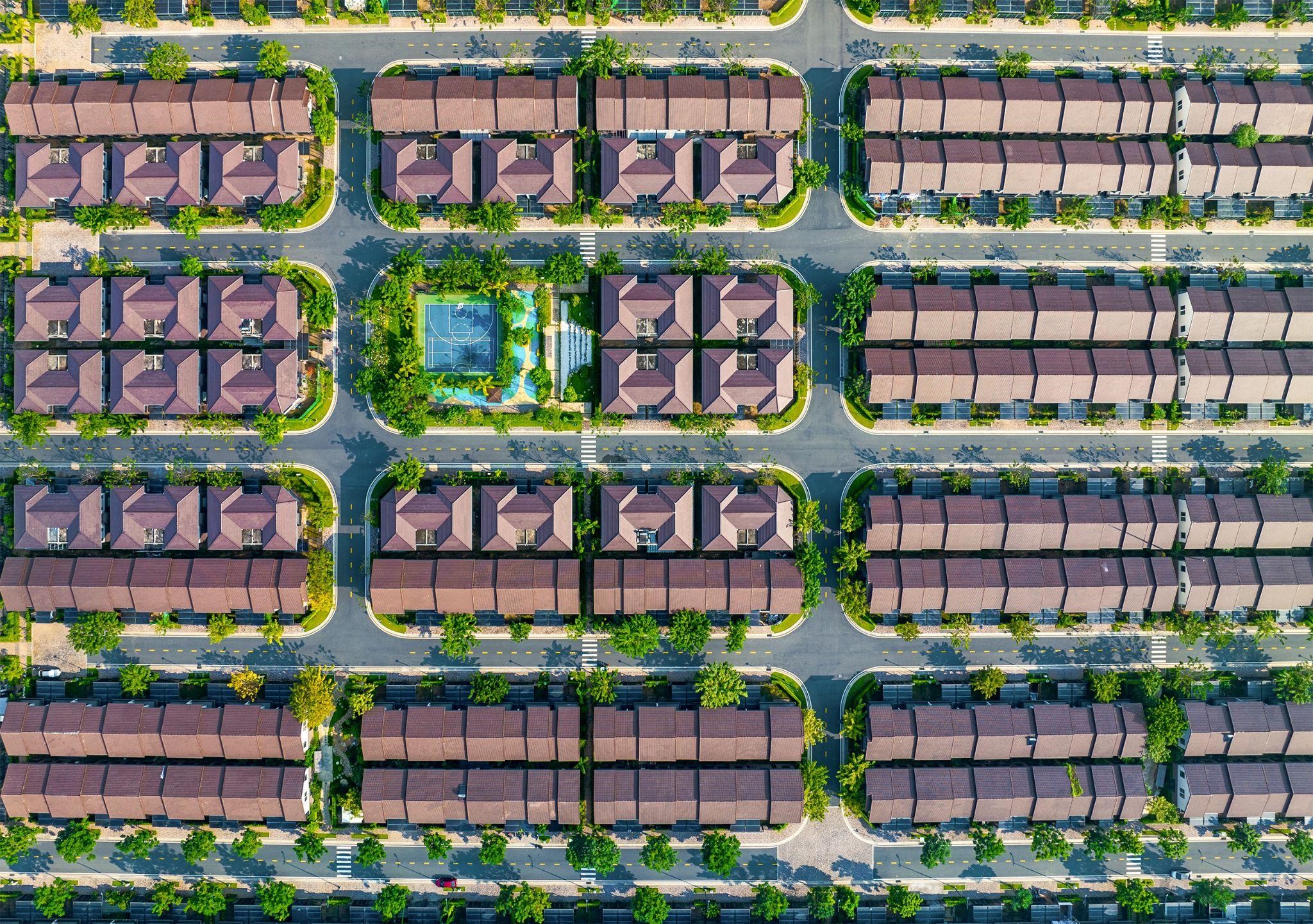 Một góc khu đô thị Waterpoint - thành phố vệ tinh được quy hoạch cho 10.000 hộ dân.