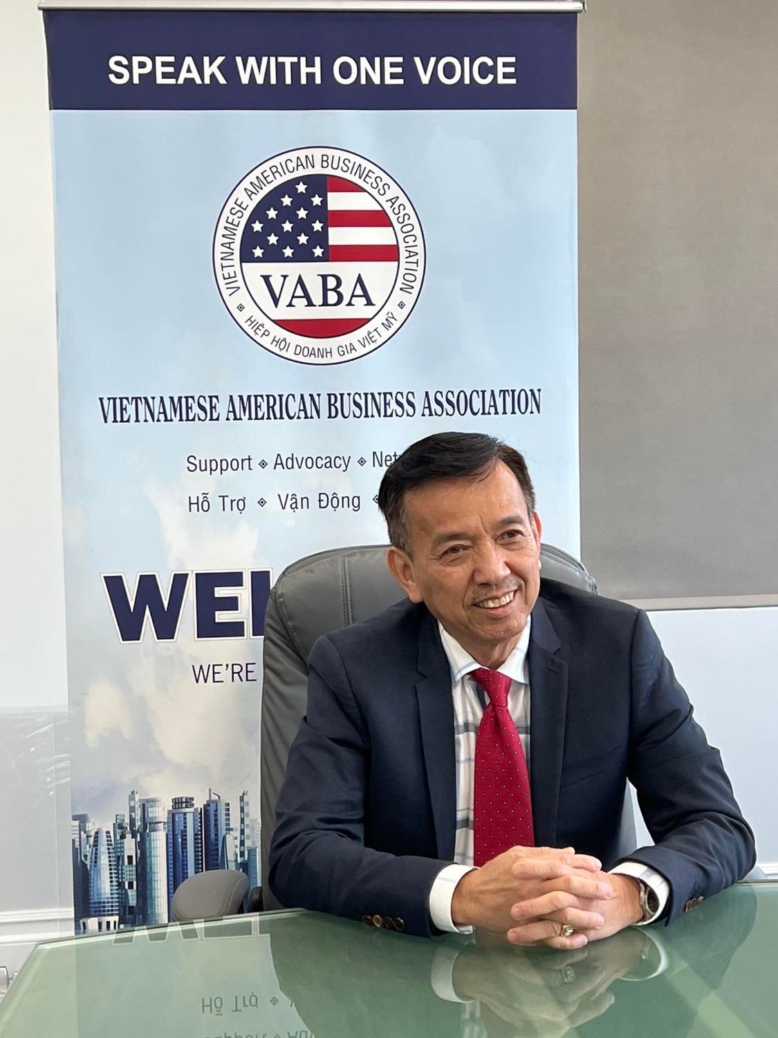 &Ocirc;ng David Dương - Chủ tịch VABA, Chủ tịch Hội đồng Quản trị ki&ecirc;m Tổng gi&aacute;m đốc CWS v&agrave; VWS.