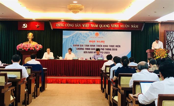 Quang cảnh Hội nghị. Ảnh: Bộ Giáo dục Đào tạo.