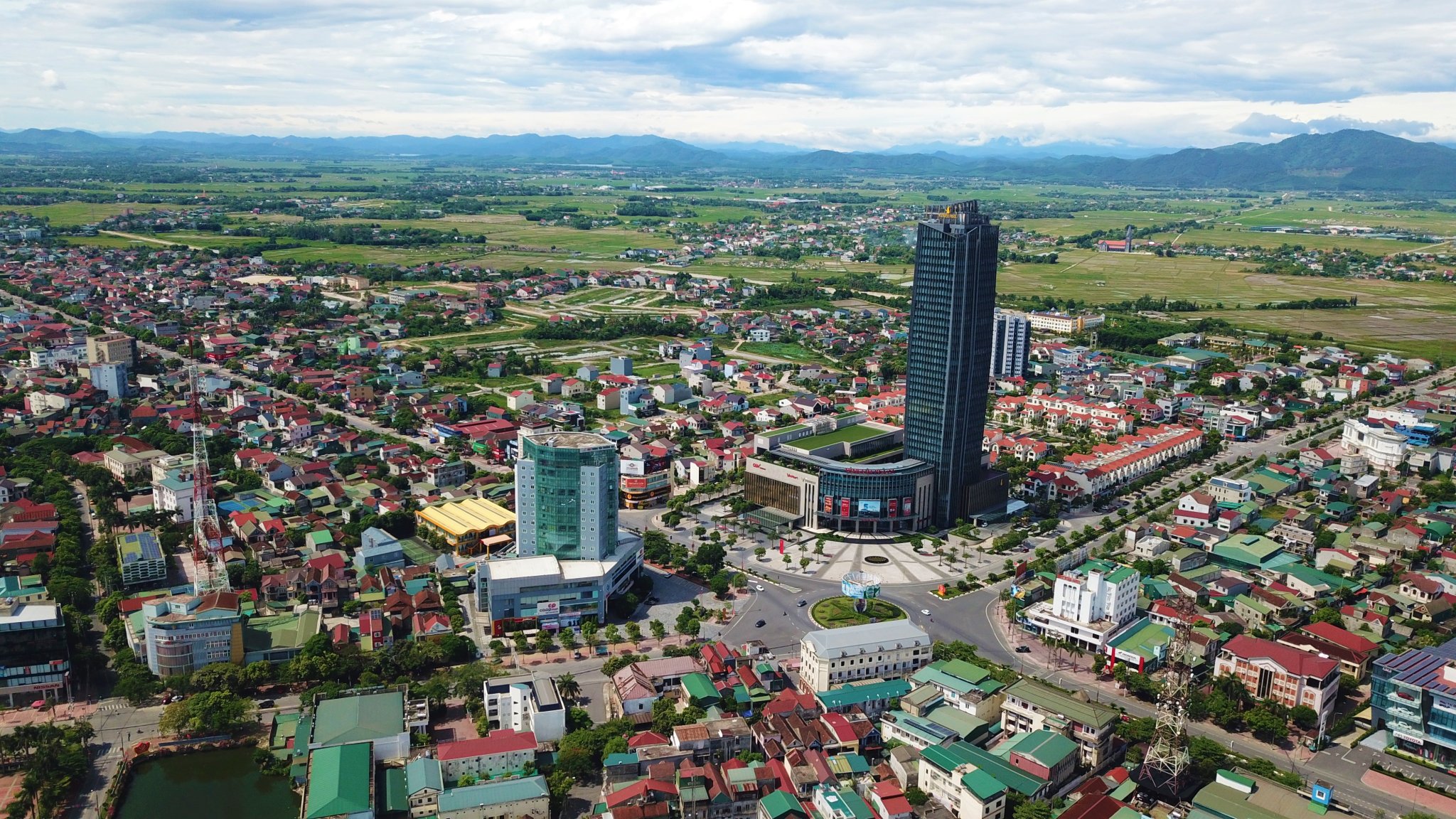 Một góc thành phố Hà Tĩnh
