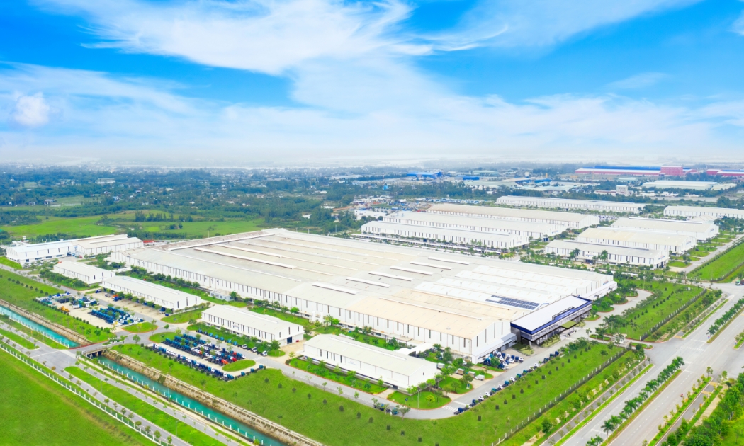 Khu công nghiệp Cơ khí - công nghiệp hỗ trợ của Thaco Industries tại Chu Lai (Quảng Nam).