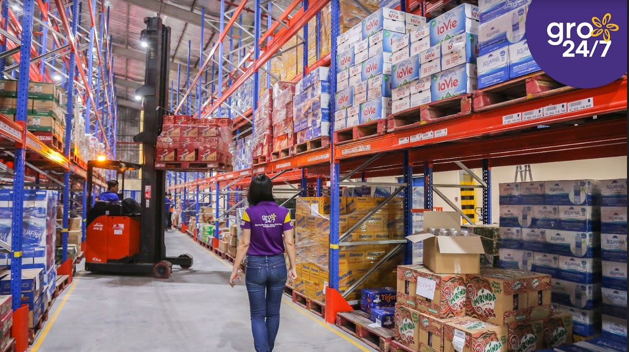 Kho h&agrave;ng gro24/7, cung cấp sản phẩm chất lượng trực tiếp từ c&aacute;c Nh&agrave; sản xuất h&agrave;ng ti&ecirc;u d&ugrave;ng nhanh h&agrave;ng đầu như Unilever, Heineken, Suntory PepsiCo, Mondelez Kinh Đ&ocirc;.