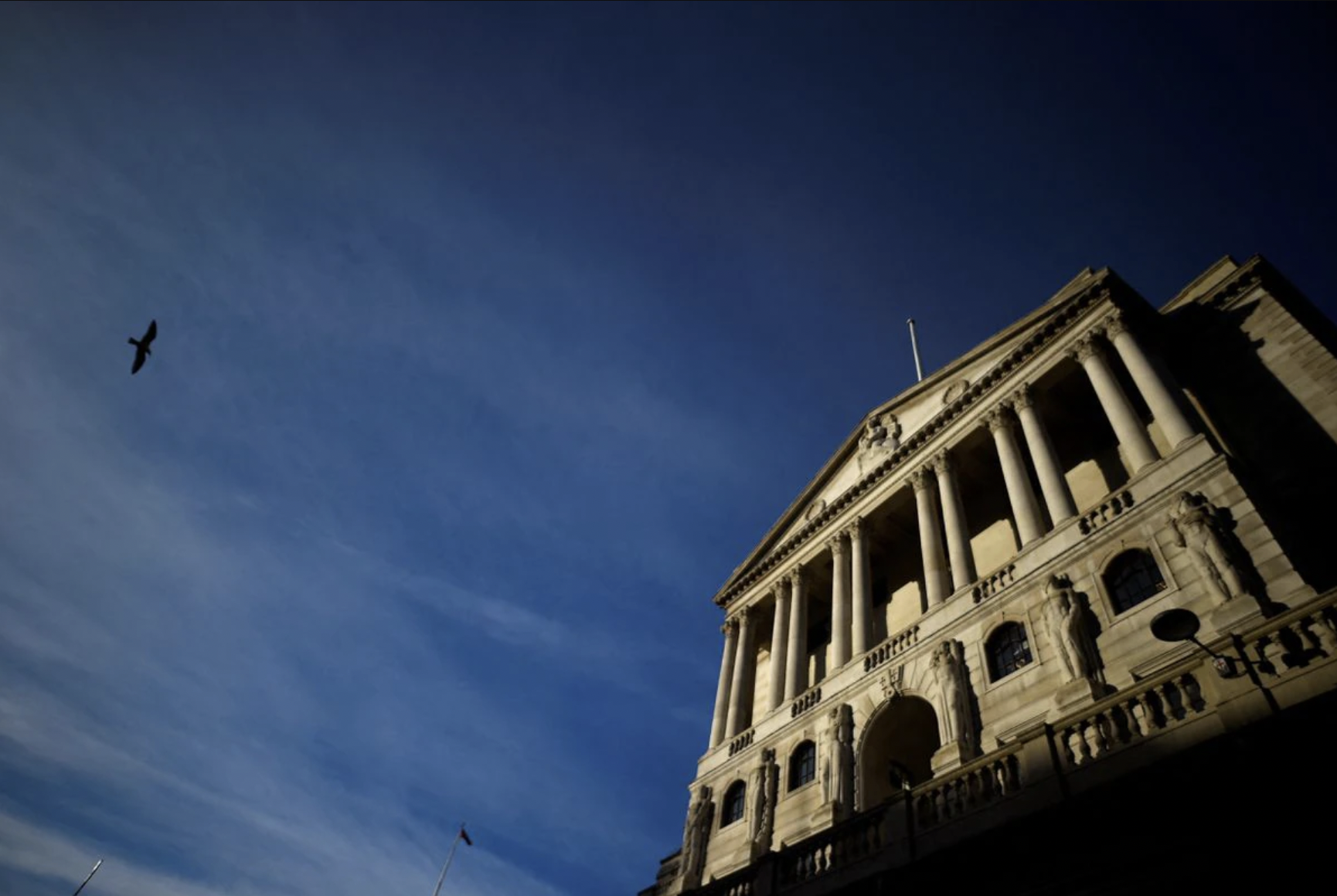 Trụ sở Ngân hàng Trung ương châu Âu (BOE) ở London, Anh - Ảnh: Reuters.