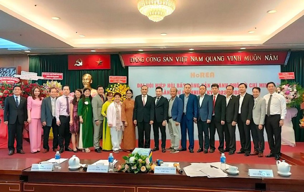 Đại hội Hiệp hội Bất động sản TP. HCM (HoREA) lần thứ 4 nhiệm kỳ 2022 - 2027 ra mắt Ban Chấp hành mới.