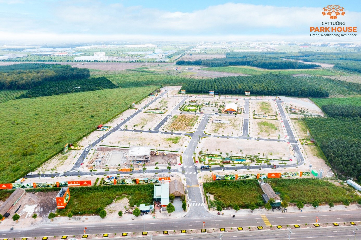 Trường mầm non Taiyou Kindergarten với công viên trung tâm nằm tại trái tim của dự án Cát Tường Park House.