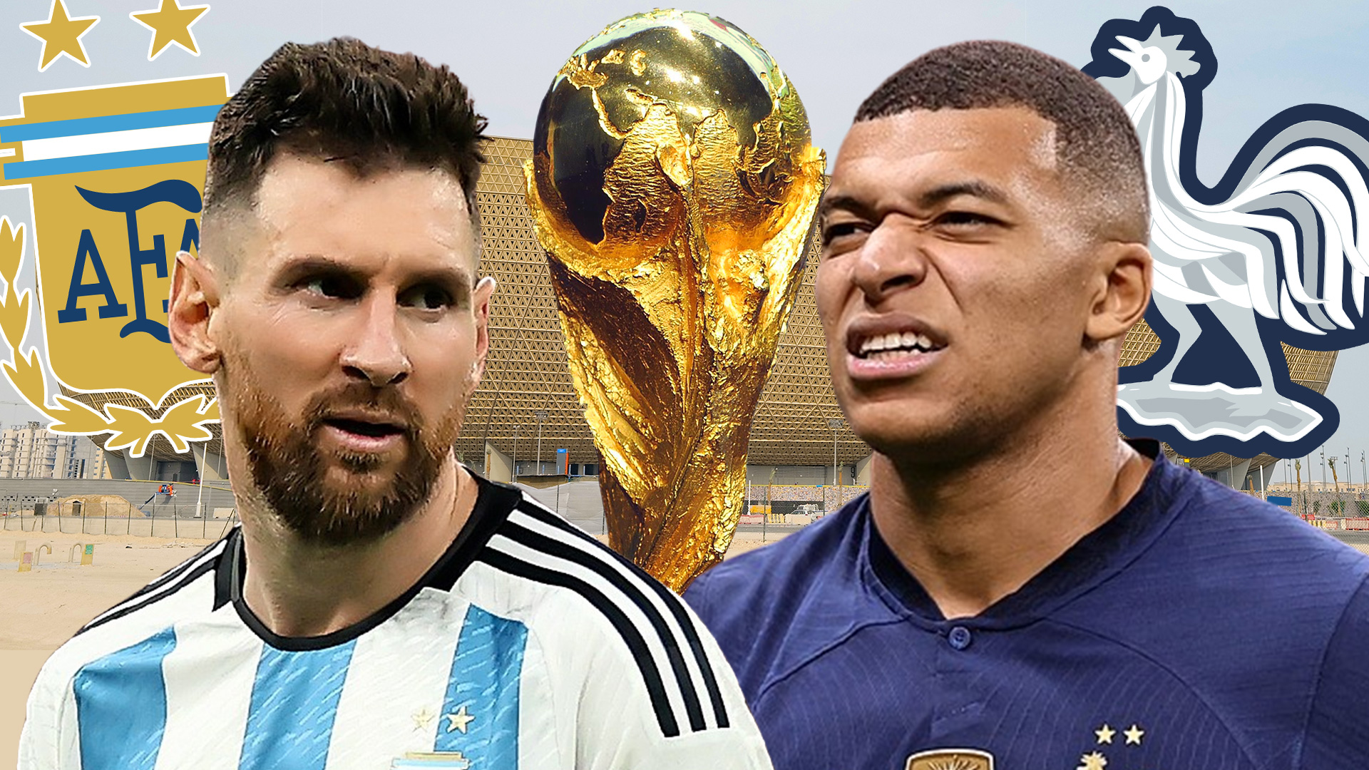 Trong khi Mbappé hướng tới việc lần thứ hai lên ngôi tại World Cup, Messi vẫn đang “đuổi theo” chức vô địch thế giới đầu tiên.