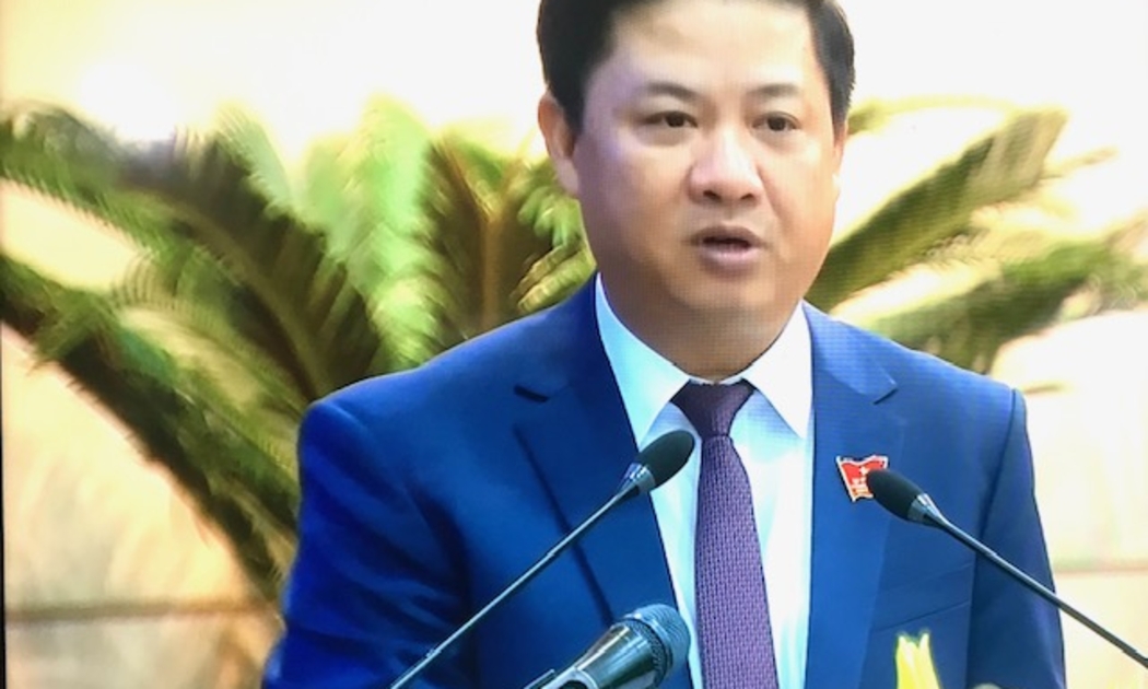 Ông Lương Nguyễn Minh Triết, Chủ tịch HĐND TP.Đà Nẵng phát biểu tại Kỳ họp thứ 10, HĐND thành phố khóa X, nhiệm kỳ 2021-2026.