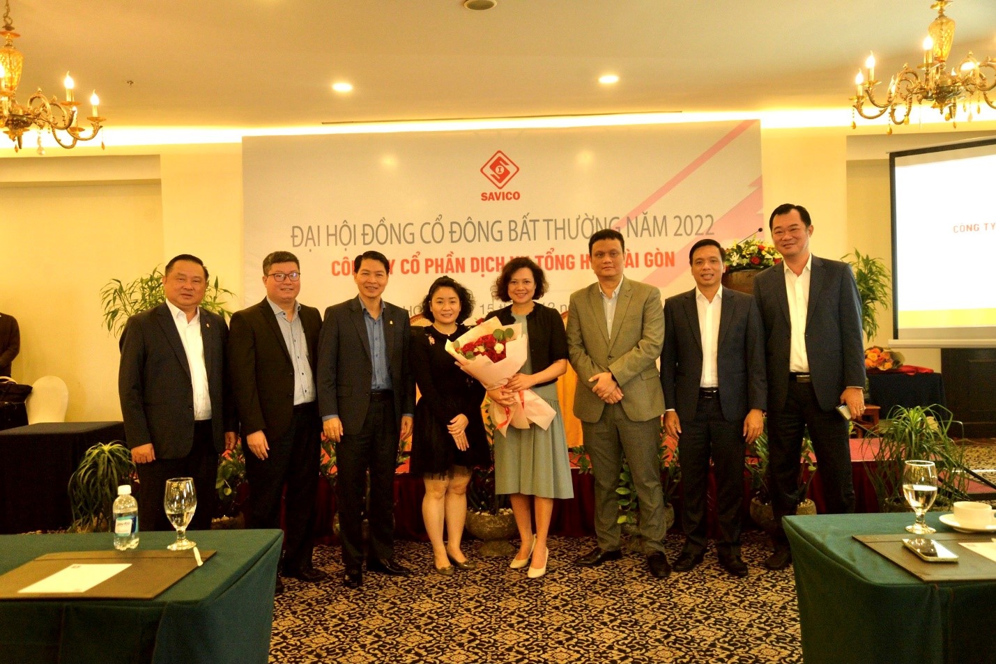 Members of Savico’s Board of Directors and Board of Management together at the meeting.