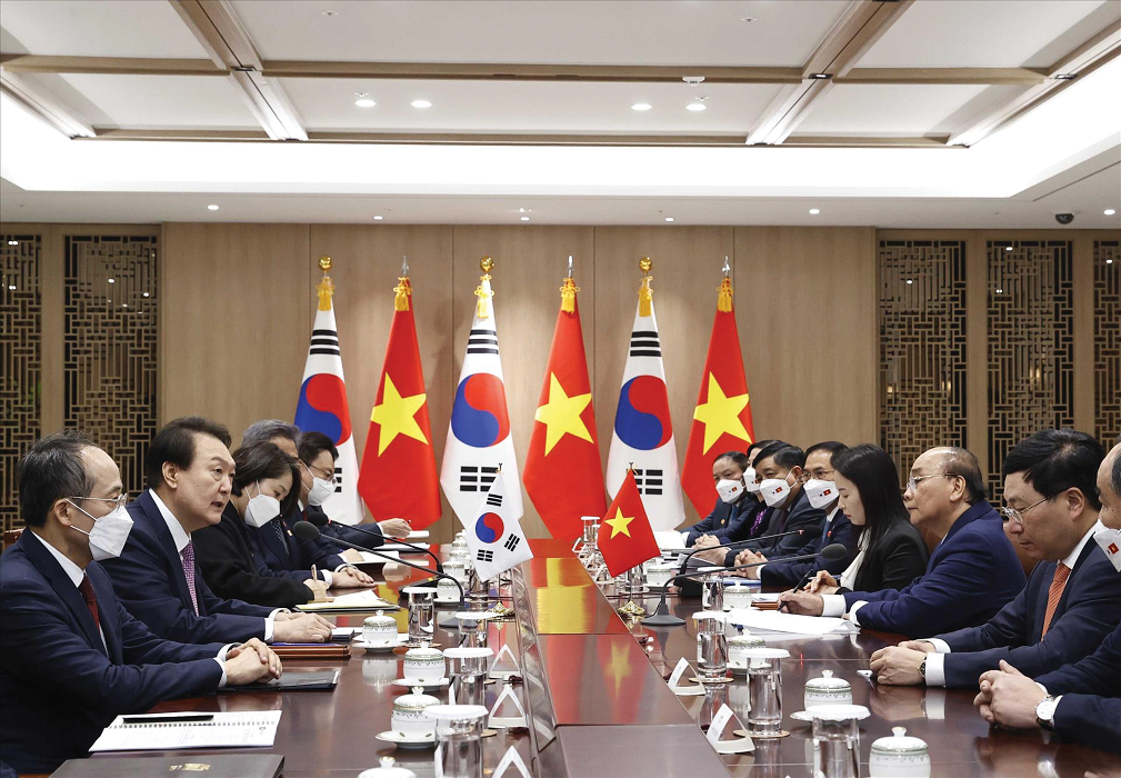 Việt Nam - Hàn Quốc nhất trí đưa kim ngạch thương mại song phương tăng trưởng ổn định theo hướng cân bằng.