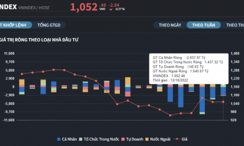 Nhà đầu tư cá nhân bán ròng hơn 2.900 tỷ đồng qua khớp lệnh, tự doanh cũng xả