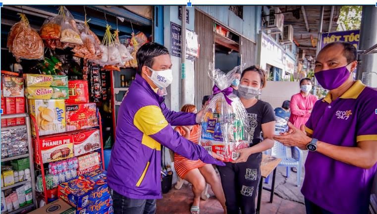 Hơn 50,000 chủ tạp hóa cài đặt ứng dụng gro24/7 (tháng 11/2022).