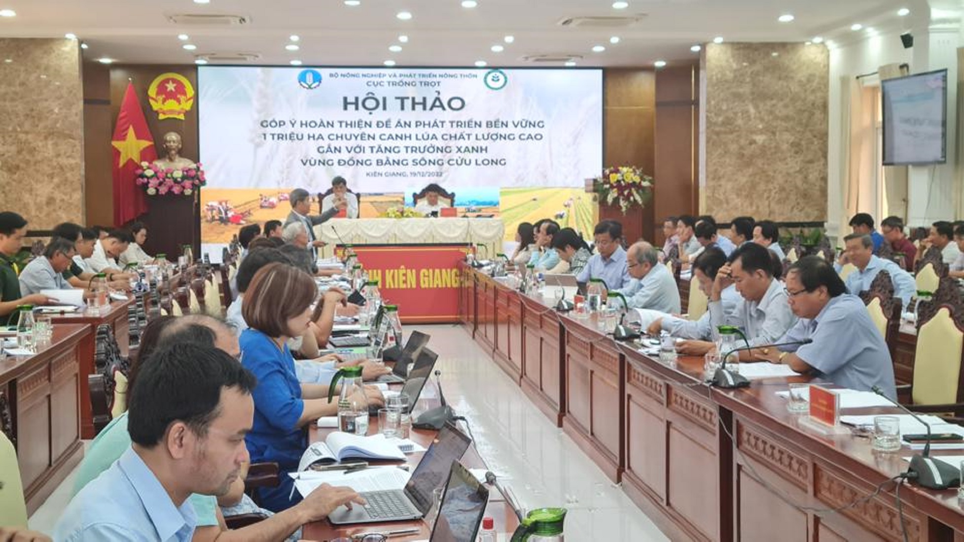 Thứ trưởng Trần Thanh Nam chủ tr&igrave; hội nghị